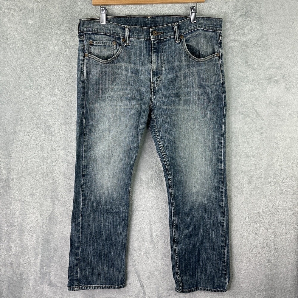Levi's 559 Men's Blue Stretch Jeans Size 34x30 Relaxed Fit Denim‎